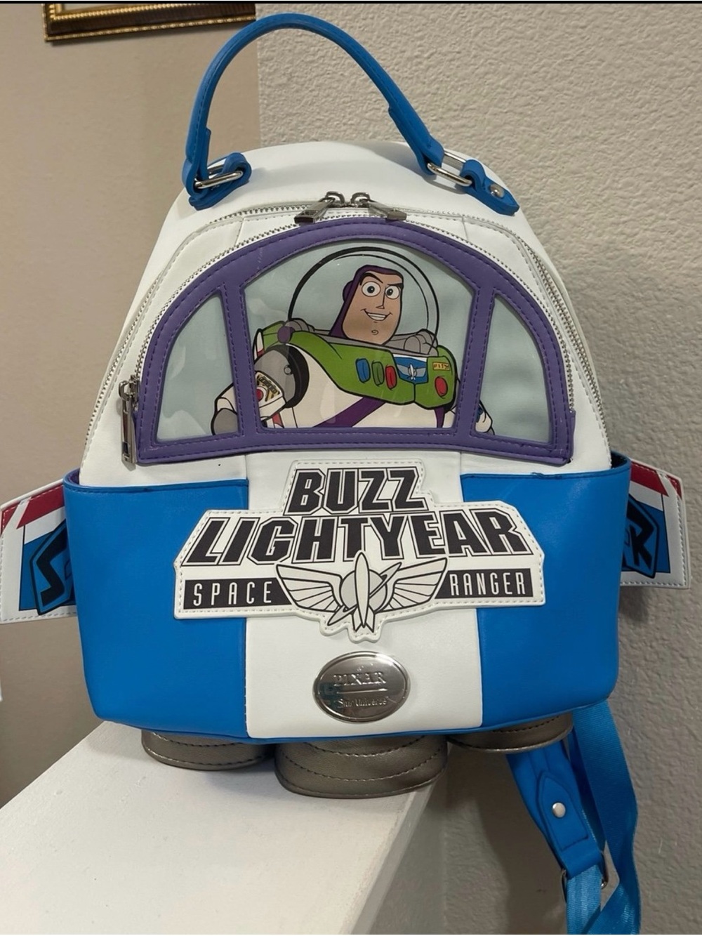 Universe Disney Pixar Toy Story Buzz Lightyear Rocket Mini Backpack Bag